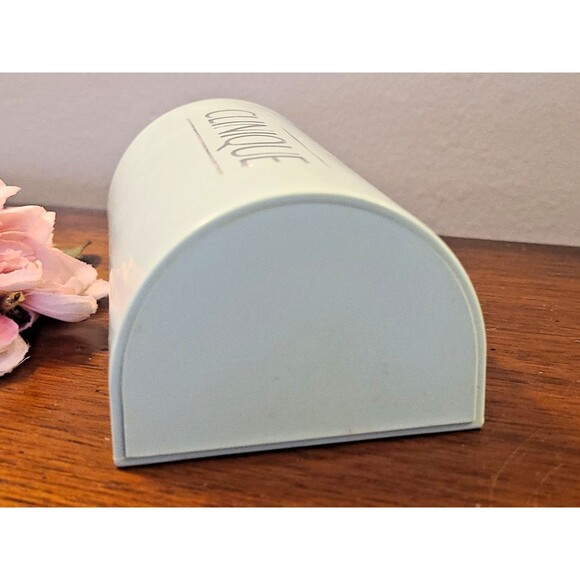 Large Full Size Vintage Clinique Soap Dish Green Sliding Case ONLY EMPTY NO SOAP - Picture 5 of 10